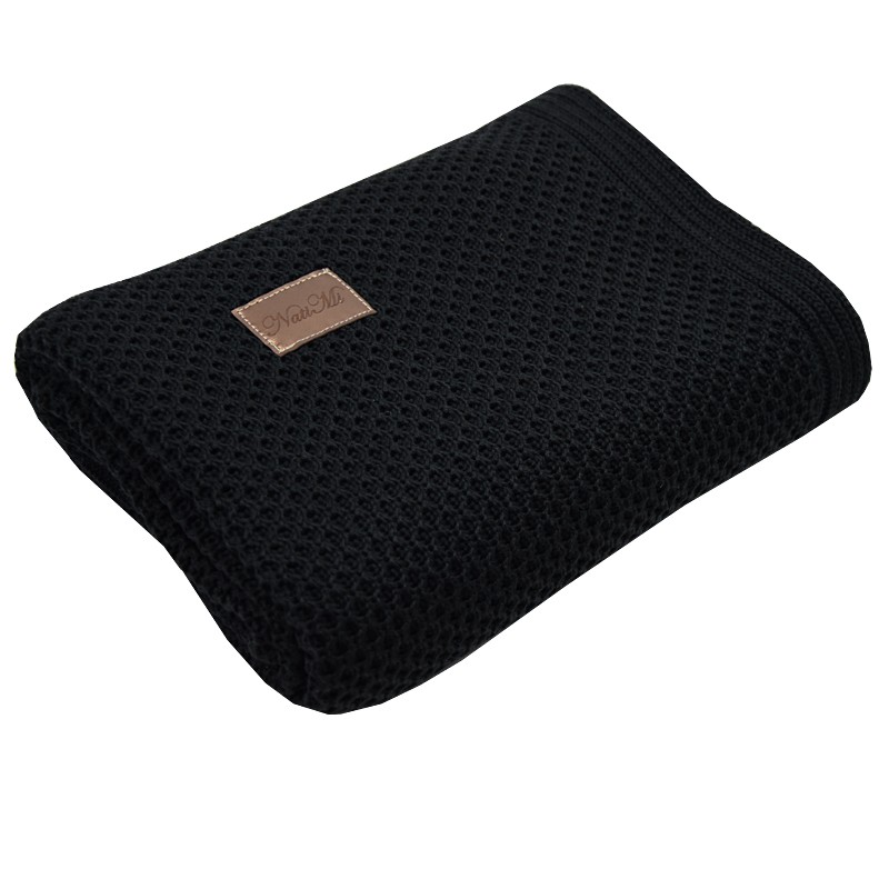 Couverture en coton BLACK Couverture en coton BLACK