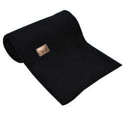 BLACK cotton blanket