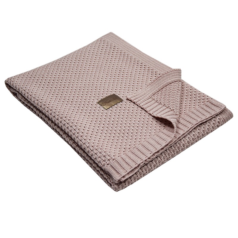 Couverture en coton ROSE PINK Couverture en coton ROSE PINK