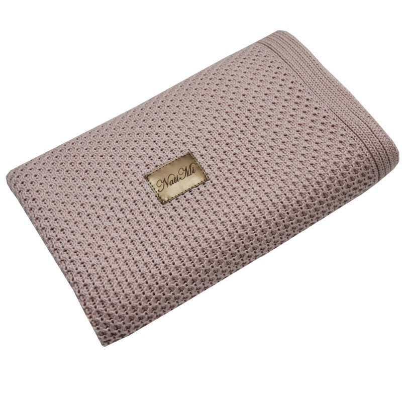 Couverture en coton ROSE PINK Couverture en coton ROSE PINK