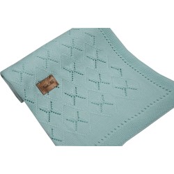 Couverture en bambou TURQUOISE