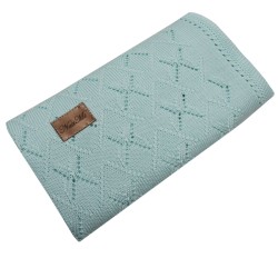 Couverture en bambou TURQUOISE