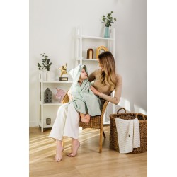 Peignoir en coton GOOSE/WHITE Peignoir en coton GOOSE/WHITE