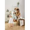 GOOSE/WHITE cotton bath robe GOOSE/WHITE cotton bath robe