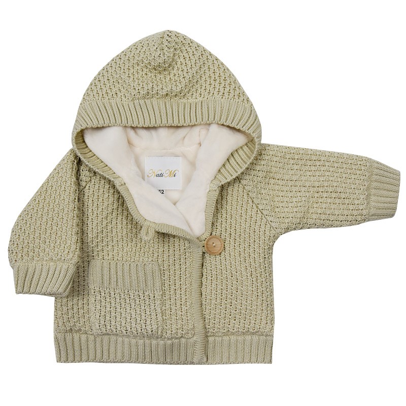 Sveter s kožušinovou podšívkou BEIGE Sveter s kožušinovou podšívkou BEIGE