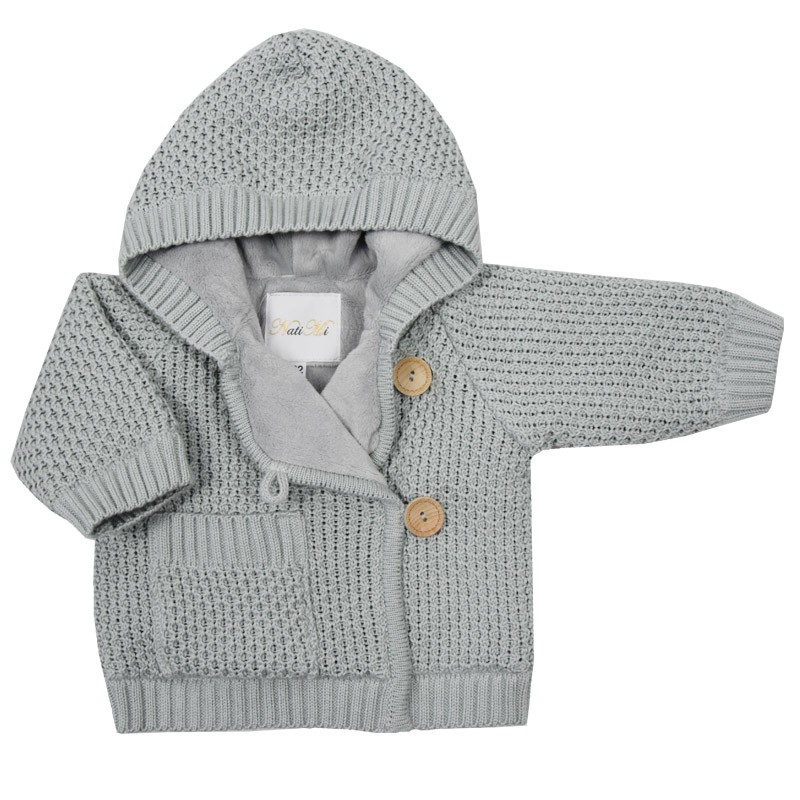 Sweater on fur lining GREY