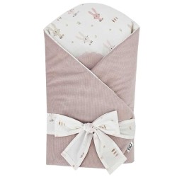 Cône en coton avec VELVET BUNNY/ROSE PINK Cône en coton avec VELVET BUNNY/ROSE PINK
