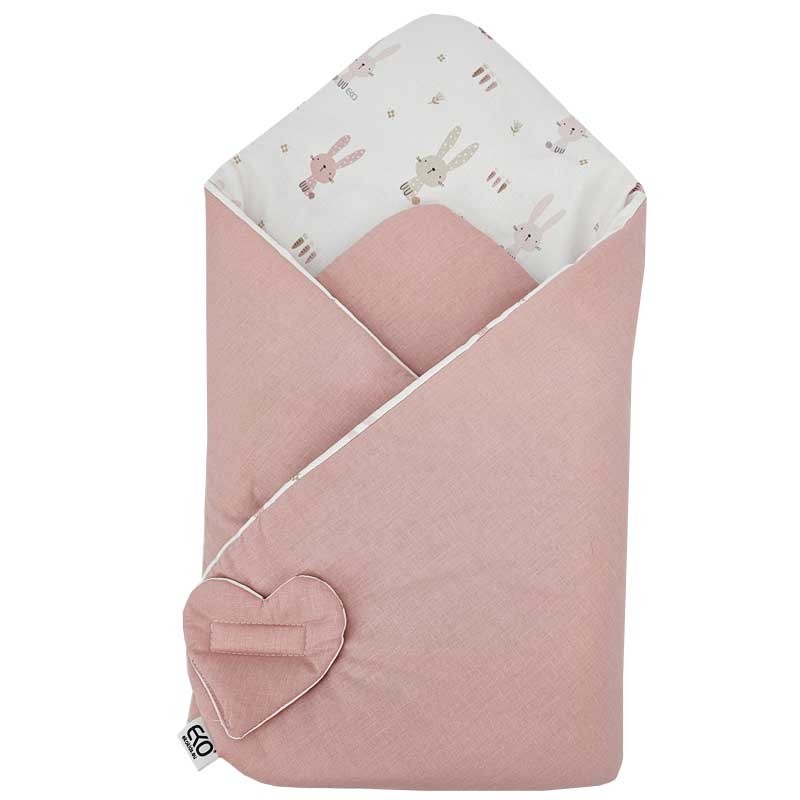 Bilateralni printani pamučni Baby Wrap BUNNY Bilateralni printani pamučni Baby Wrap BUNNY