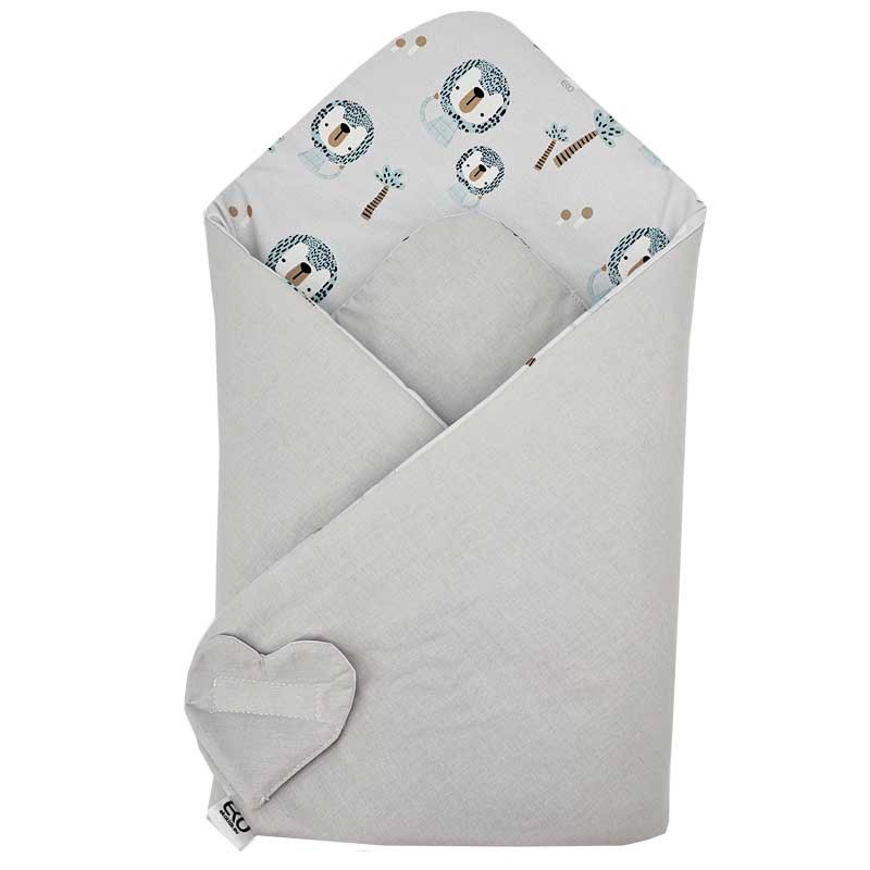 Double-sided cotton horn printed LION Double-sided cotton horn printed LION