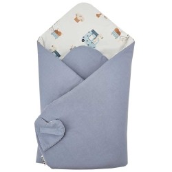 Obojstranne potlačený bavlnený zavinovačka GIRAFFE Obojstranne potlačený bavlnený zavinovačka GIRAFFE