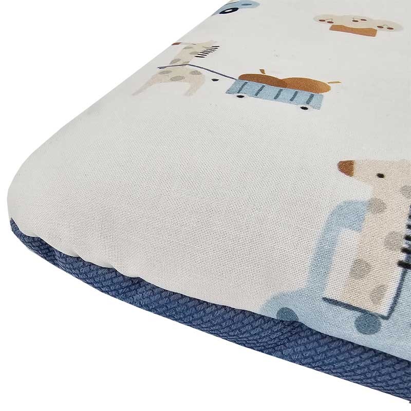 Vankúš 40x60 cm GIRAFFE/BLUE Vankúš 40x60 cm GIRAFFE/BLUE