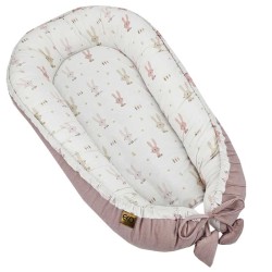 VELVET babynest BUNNY/ROSE PINK VELVET babynest BUNNY/ROSE PINK