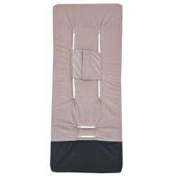 Stroller insert with foam MEMORY BUNNY/ROSE PINK