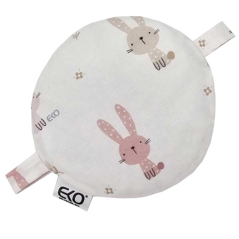 Čerešňové jadro termofor 15 x 15 cm BUNNY/ROSE PINK Čerešňové jadro termofor 15 x 15 cm BUNNY/ROSE PINK