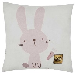 Coussin animalier BUNNY/ROSE PINK