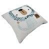LION/GREEN SEA animal pillow