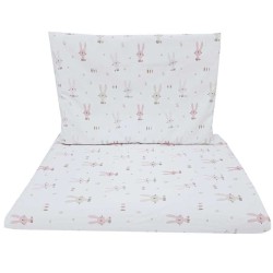 Постельное белье из принтованного хлопка - 2 шт. 120x90 см BUNNY Постельное белье из принтованного хлопка - 2 шт. 120x90 см BUNNY