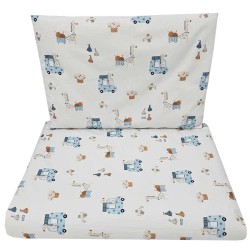 Nyomtatott pamut ágynemű - 2 db 135x100 cm GIRAFFE Nyomtatott pamut ágynemű - 2 db 135x100 cm GIRAFFE