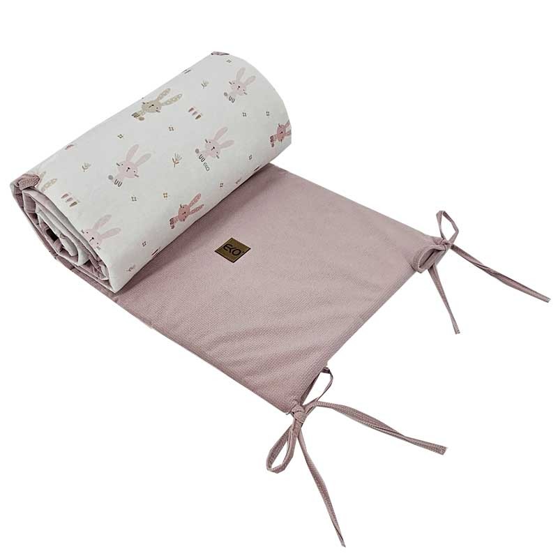 Odbojnik za dječji krevet 360 cm BUNNY/ROSE PINK Odbojnik za dječji krevet 360 cm BUNNY/ROSE PINK