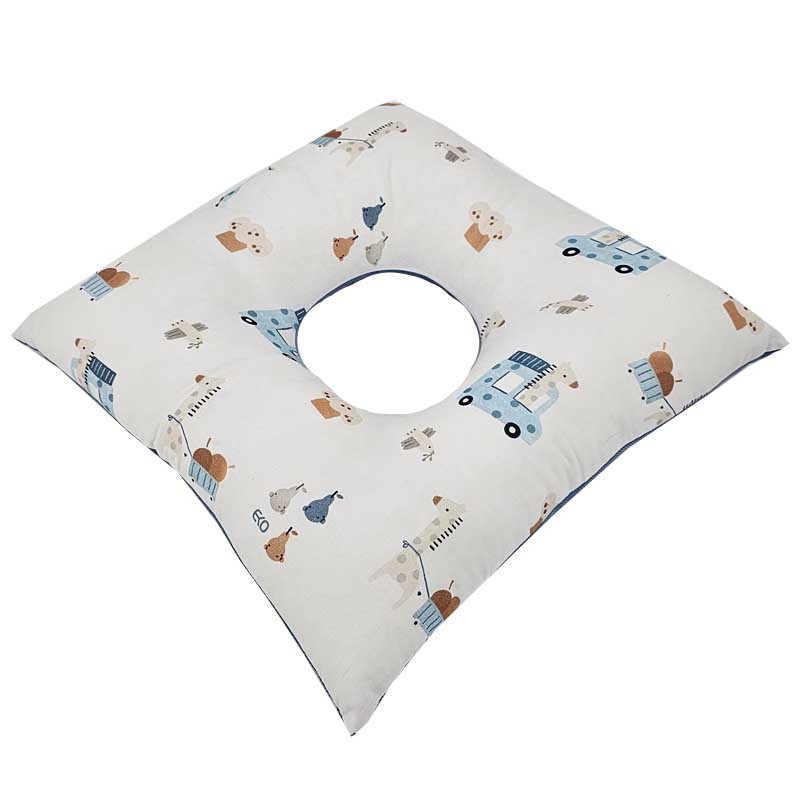 Postnatales Kopfkissen GIRAFFE/BLUE