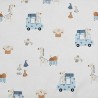 Coussin d'alimentation VELVET GIRAFFE/BLUE Coussin d'alimentation VELVET GIRAFFE/BLUE