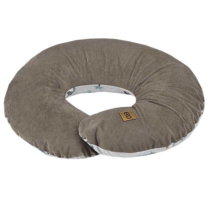 Бархатный круассан для кормления грудью LION/BEIGE Бархатный круассан для кормления грудью LION/BEIGE