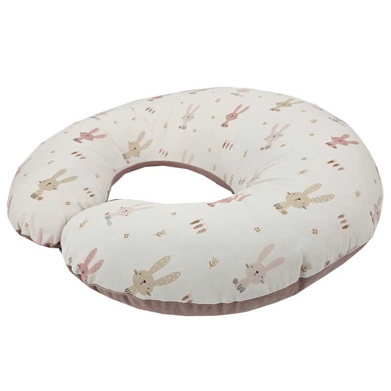 Croissant d'allaitement en velours BUNNY/ROSE PINK Croissant d'allaitement en velours BUNNY/ROSE PINK