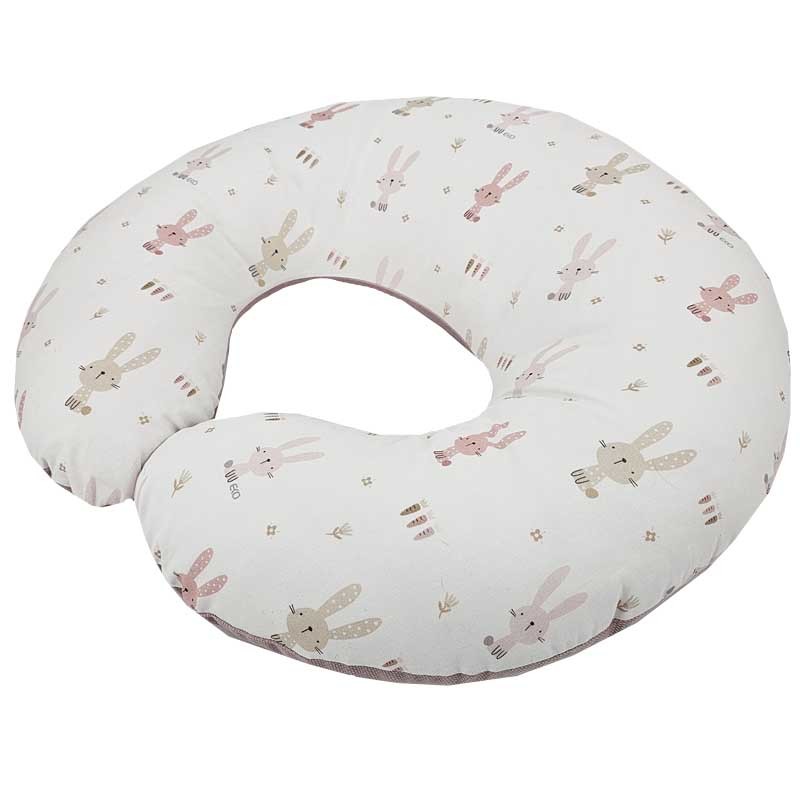 Croissant d'allaitement en velours BUNNY/ROSE PINK Croissant d'allaitement en velours BUNNY/ROSE PINK