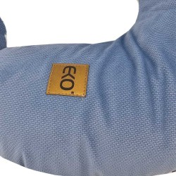 Zamatový croissant na dojčenie GIRAFFE/BLUE Zamatový croissant na dojčenie GIRAFFE/BLUE