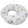 Velvet breastfeeding croissant GIRAFFE/BLUE Velvet breastfeeding croissant GIRAFFE/BLUE
