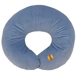 Zamatový croissant na dojčenie GIRAFFE/BLUE Zamatový croissant na dojčenie GIRAFFE/BLUE