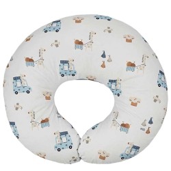Samta kruasāns barošanai ar krūti GIRAFFE/BLUE Samta kruasāns barošanai ar krūti GIRAFFE/BLUE