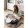 Sac de couchage pour siège auto VELVET ceintures 3 et 5 points GIRAFFE/BLEU Sac de couchage pour siège auto VELVET ceintures 3 et 5 points GIRAFFE/BLEU