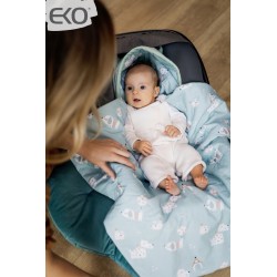 Vreća za spavanje za autosjedalicu VELVET, pojasevi u 3 i 5 točaka BUNNY/ROSE PINK Vreća za spavanje za autosjedalicu VELVET, pojasevi u 3 i 5 točaka BUNNY/ROSE PINK