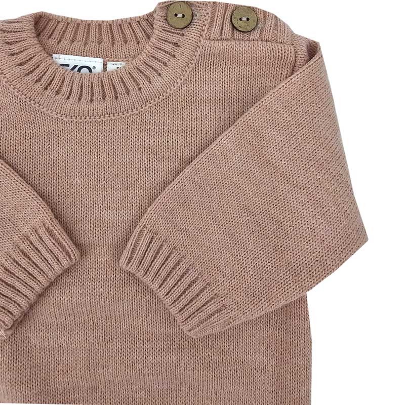 Pull en alpaga ROSE PINK Pull en alpaga ROSE PINK