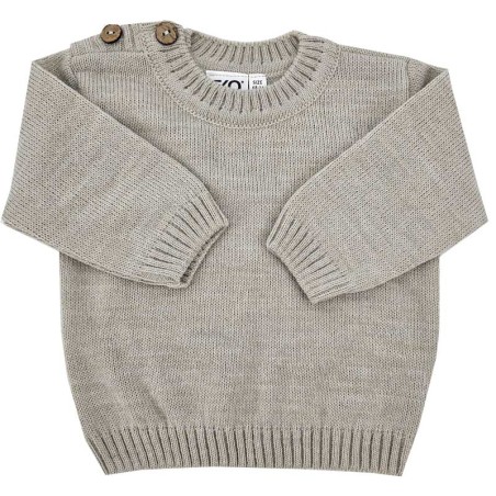 Sweater with Alpaca BEIGE
