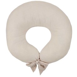 Mulltuch zum Stillen Croissant BEIGE Mulltuch zum Stillen Croissant BEIGE