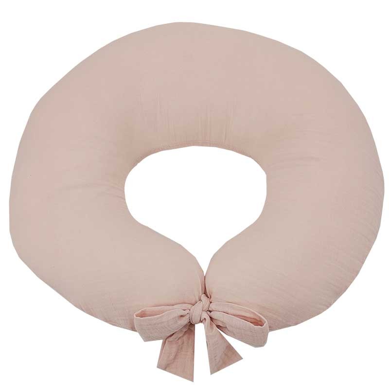 Mušelínové dojčenie croissant ROSE PINK Mušelínové dojčenie croissant ROSE PINK