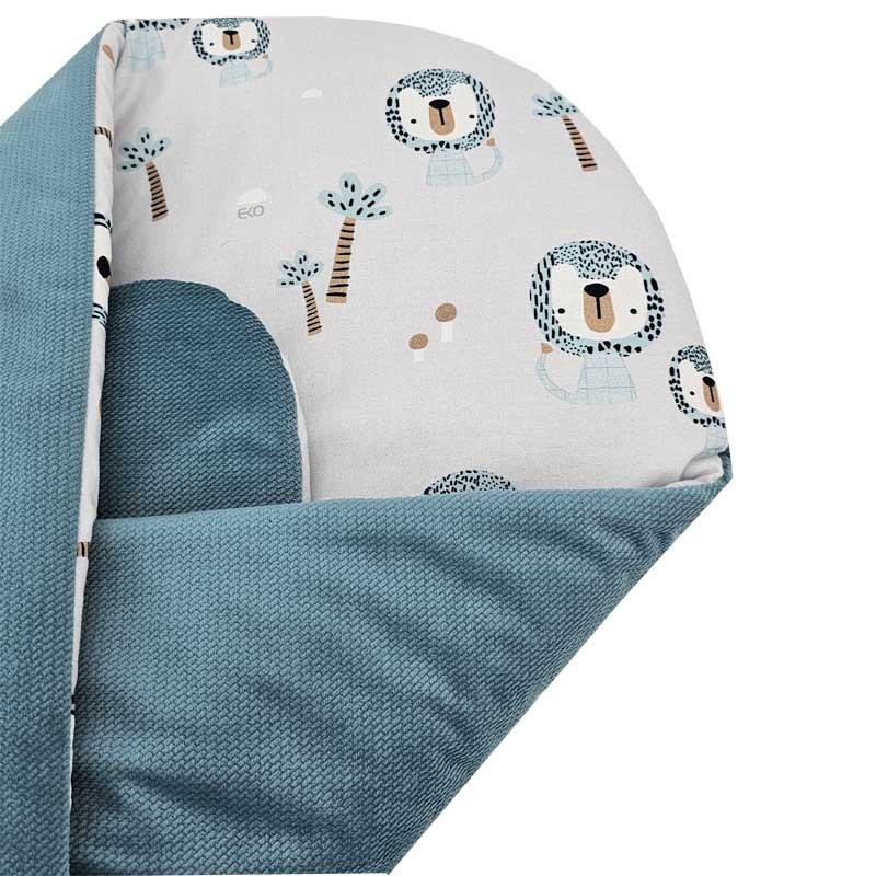 VELVET Pamučni Baby Wrap LION/GREEN SEA