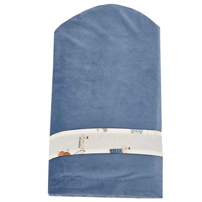 Baumwollkegel mit VELVET GIRAFFE/BLUE Baumwollkegel mit VELVET GIRAFFE/BLUE