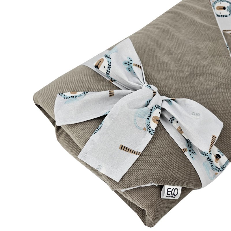 Kokvilnas konuss ar VELVET LION/BEIGE