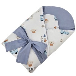 Bedruckte Baumwolltüte mit Kokosnuss GIRAFFE Bedruckte Baumwolltüte mit Kokosnuss GIRAFFE