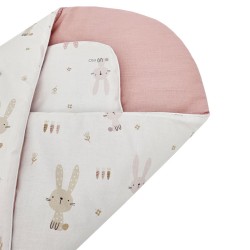 Bavlnený kužeľ s potlačou a kokosovým orechom BUNNY Bavlnený kužeľ s potlačou a kokosovým orechom BUNNY