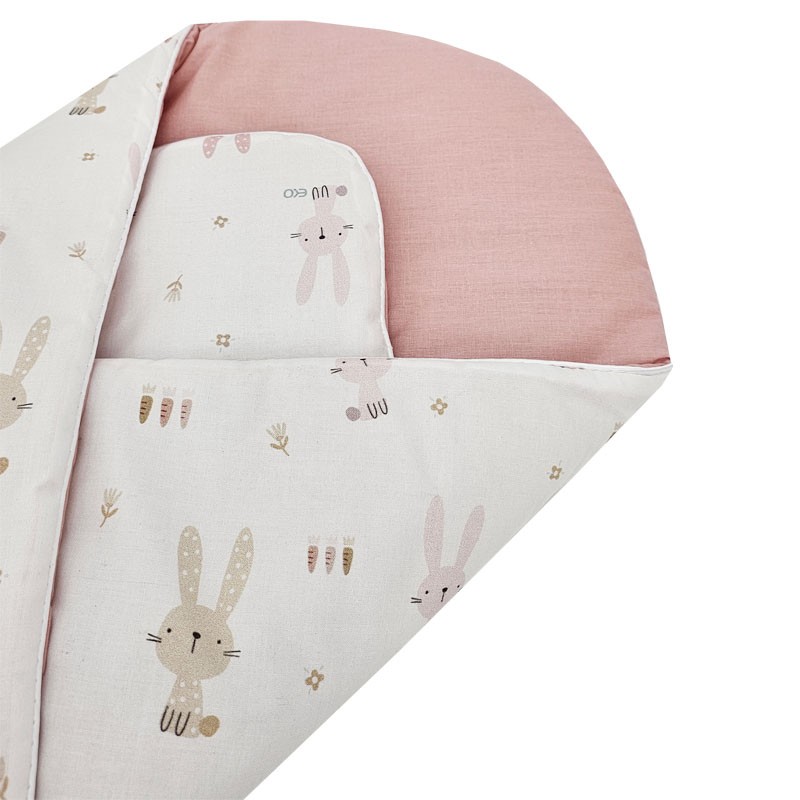 Bavlnený kužeľ s potlačou a kokosovým orechom BUNNY Bavlnený kužeľ s potlačou a kokosovým orechom BUNNY