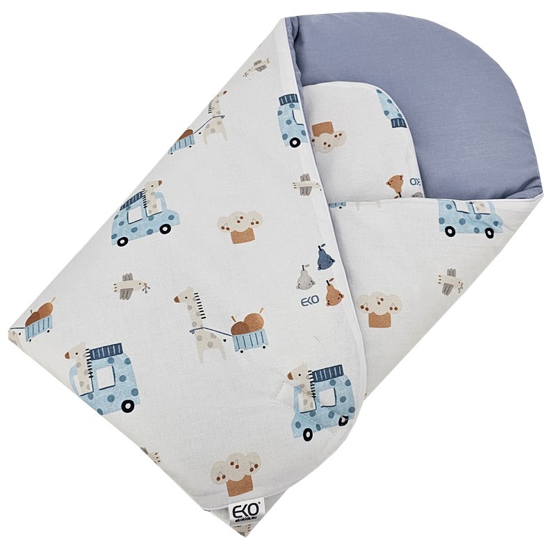 Apdrukāts kokvilnas konuss GIRAFFE