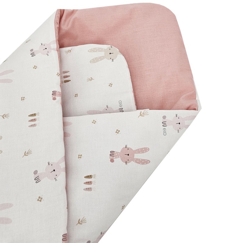 Bilateralni printani pamučni Baby Wrap BUNNY Bilateralni printani pamučni Baby Wrap BUNNY