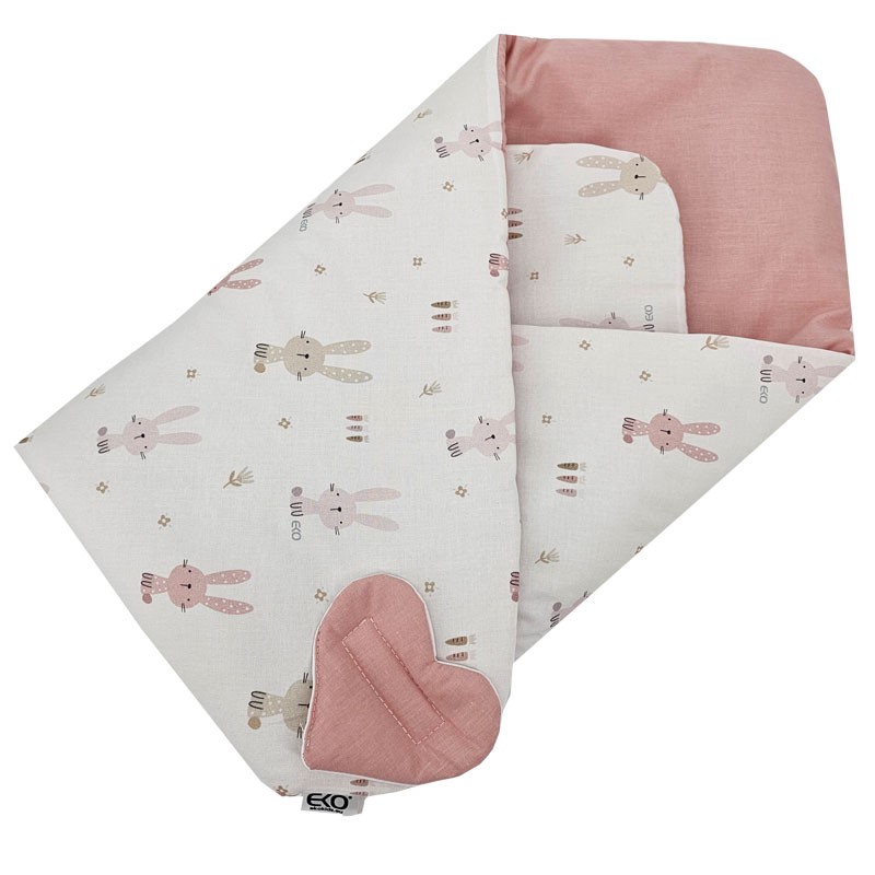 Bilateralni printani pamučni Baby Wrap BUNNY Bilateralni printani pamučni Baby Wrap BUNNY