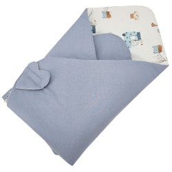 Bilateralni printani pamučni Baby Wrap GIRAFFE Bilateralni printani pamučni Baby Wrap GIRAFFE