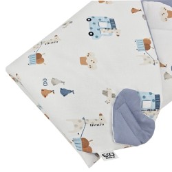 Kétoldalas nyomtatott pamut kúp GIRAFFE Kétoldalas nyomtatott pamut kúp GIRAFFE