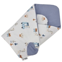 Kétoldalas nyomtatott pamut kúp GIRAFFE Kétoldalas nyomtatott pamut kúp GIRAFFE